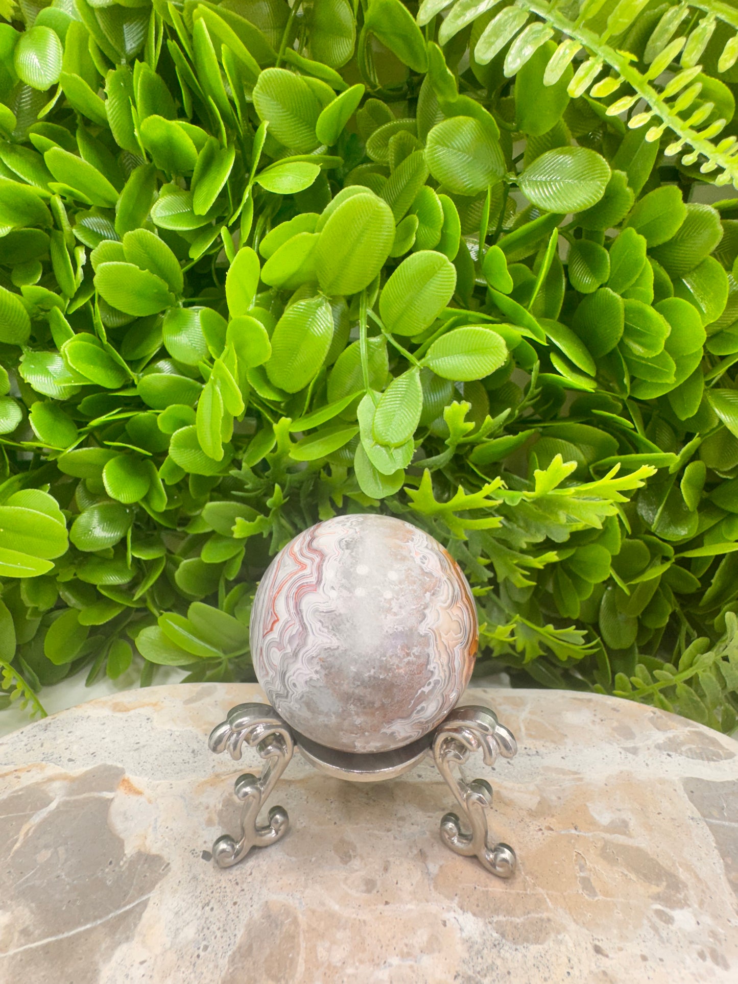 Mexican Agate Sphere 230g