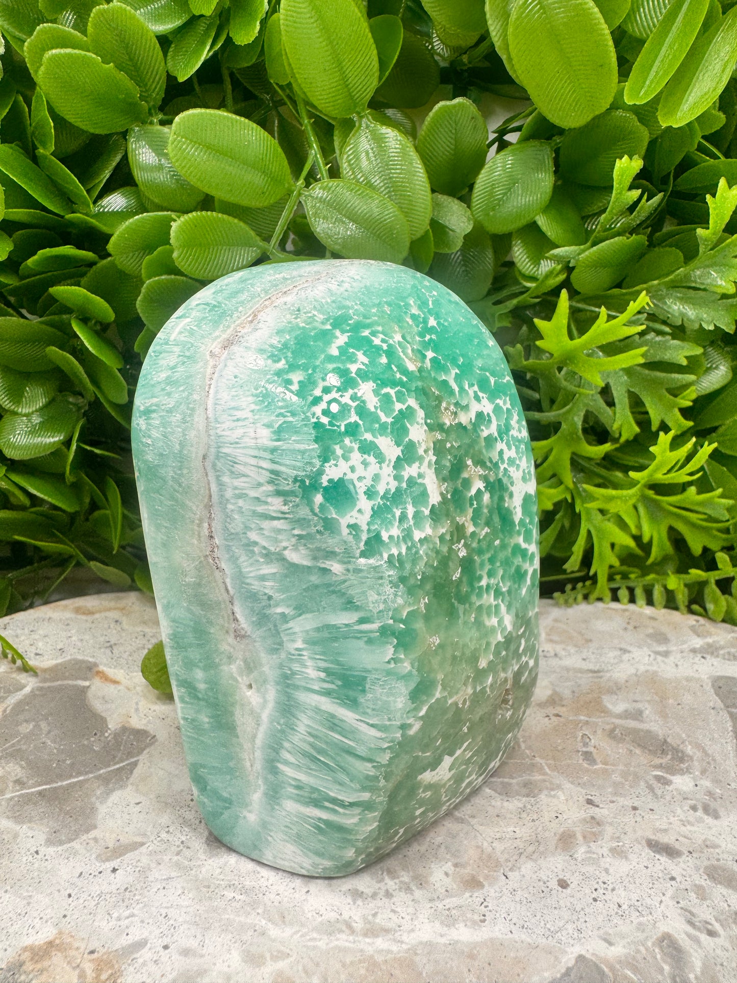 Aragonite with Smithsonite Freeform 652g