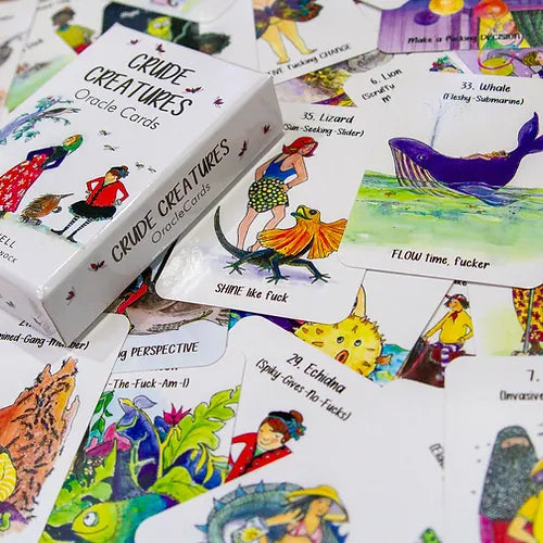 Crude Creatures Oracle Cards