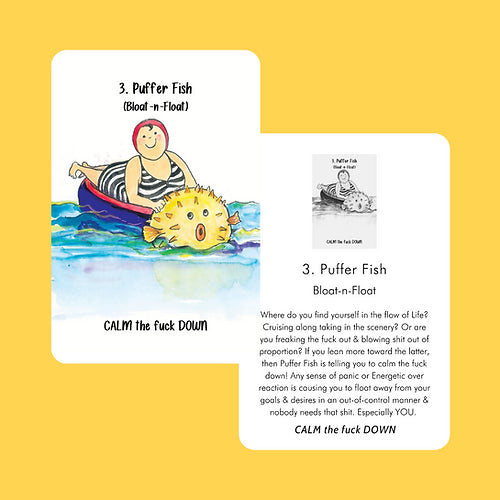 Crude Creatures Oracle Cards