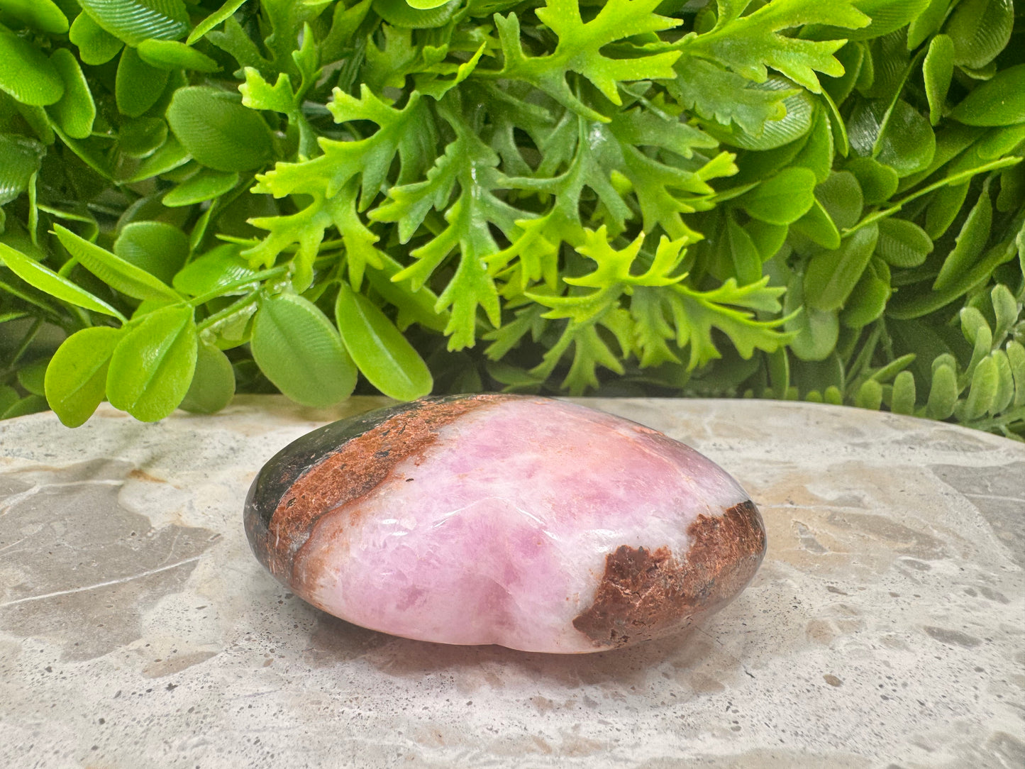 Pink Aragonite Heart 182g