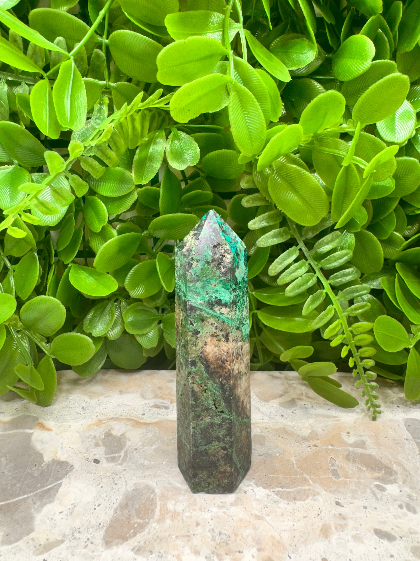 Chrysocolla Tower 123g