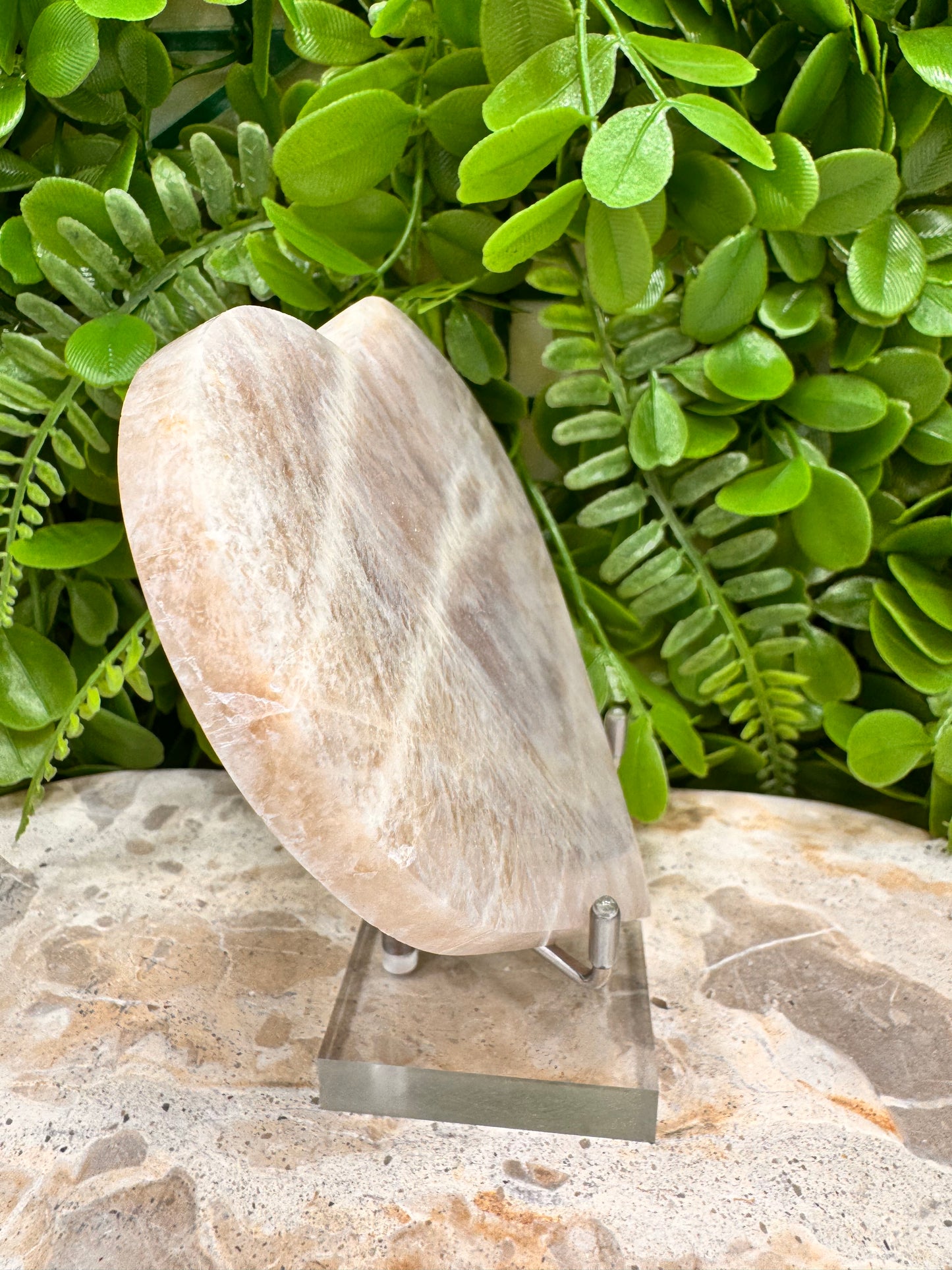 Moon Stone Heart 326g