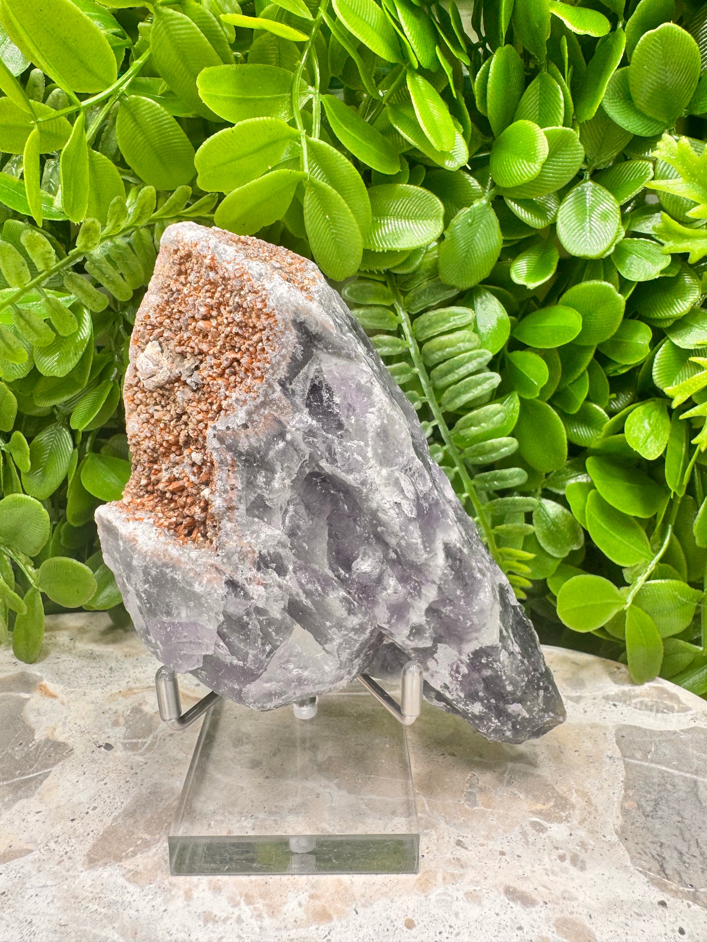 Chevron Amethyst Raw 452g