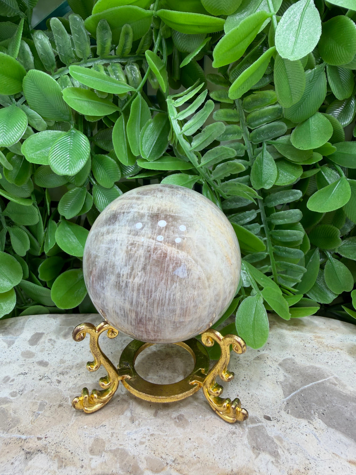 Moonstone Sphere 278g