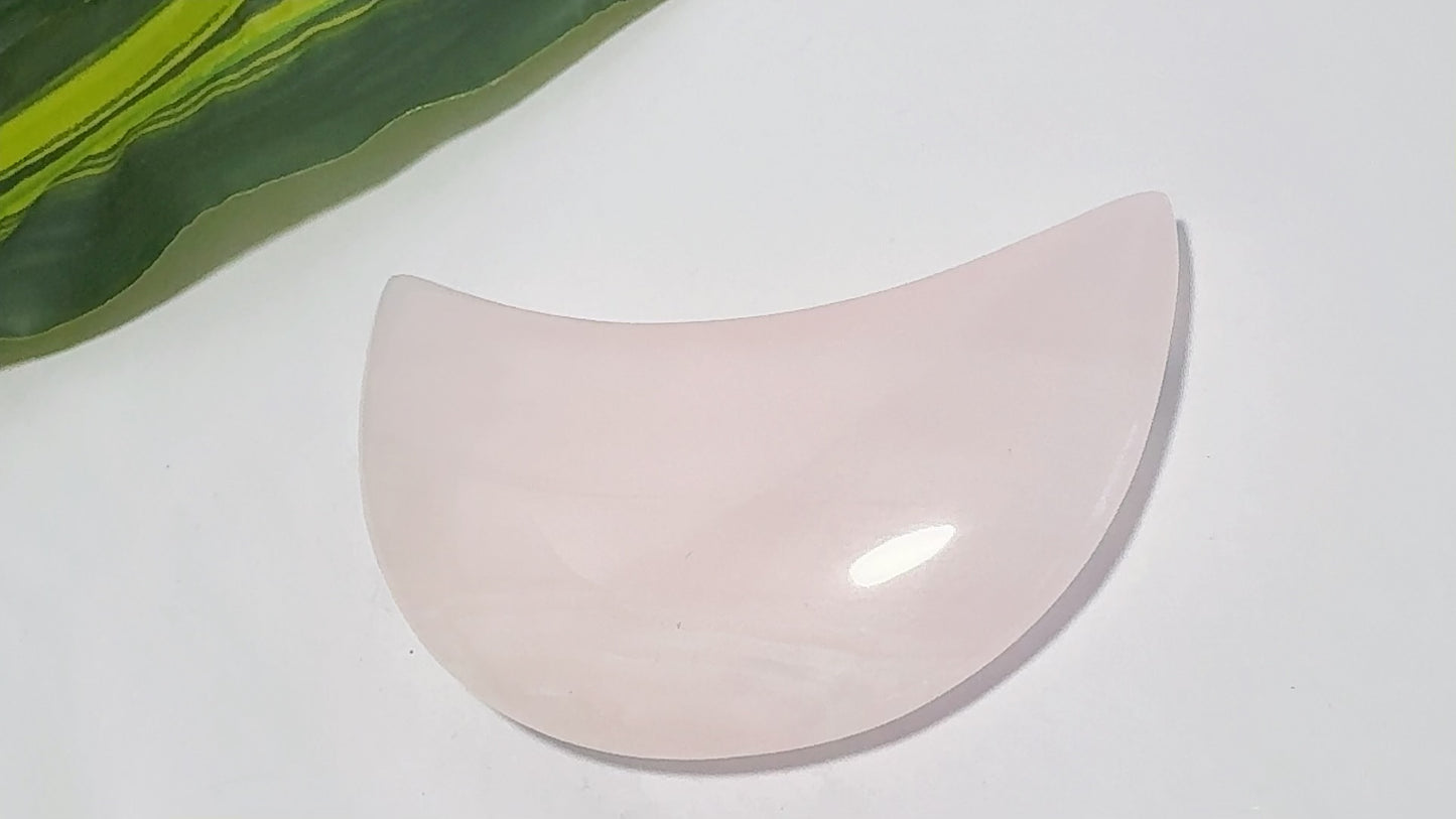 Pink Mangano Calcite Moon 140g