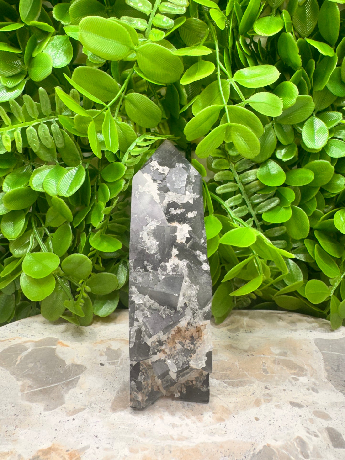 Fluorite Tower Freeform 544g