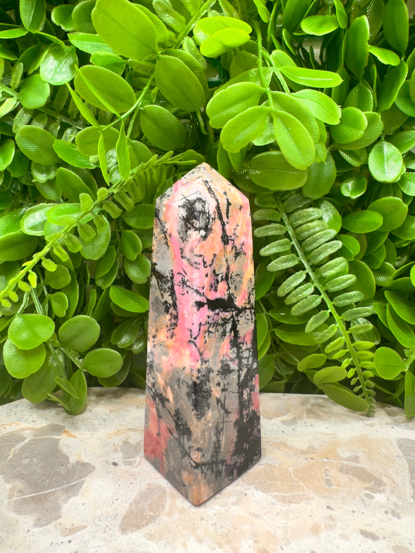 Rhodonite Tower 466g