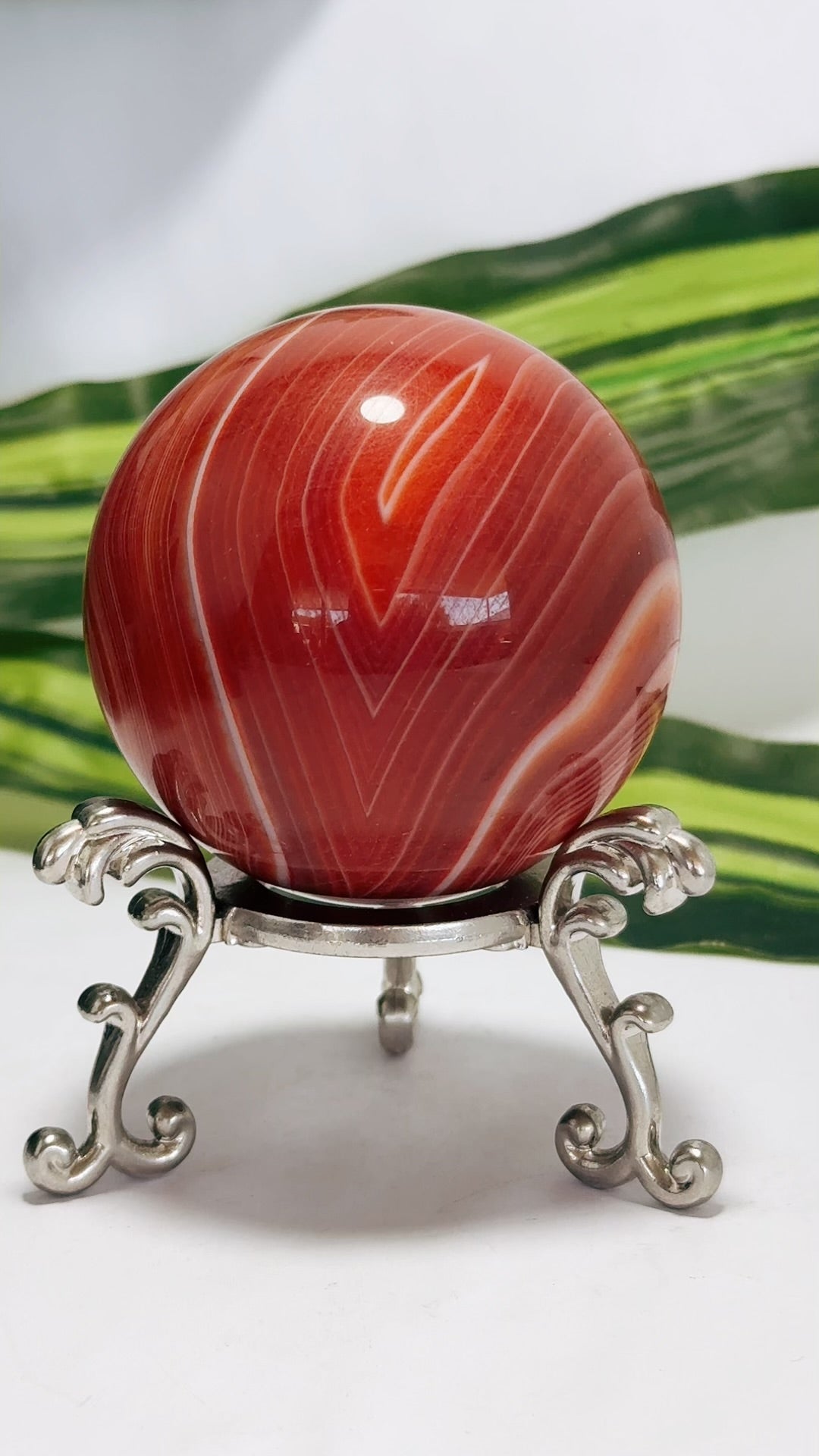 Carnelian Sphere 328g