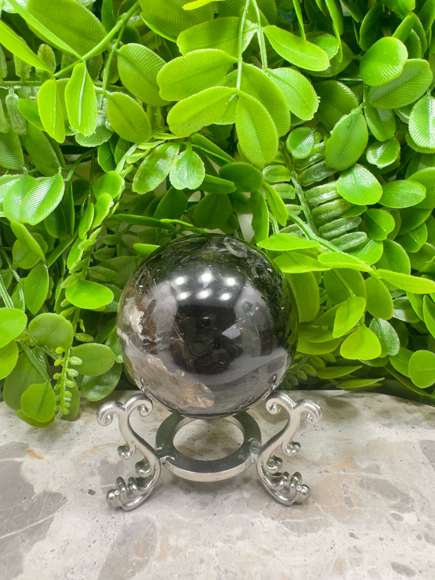 Smokey Quartz Sphere 324g