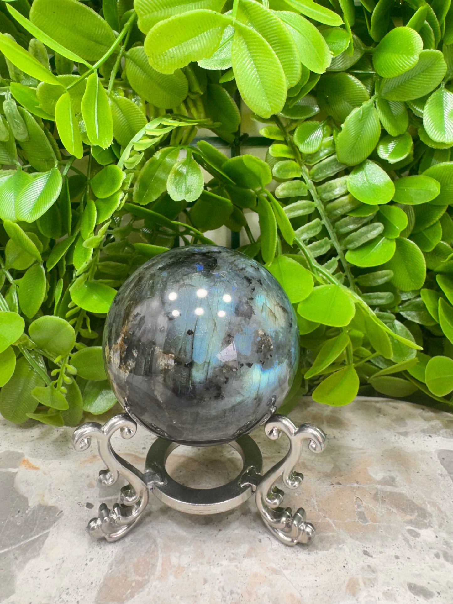 Labradorite Sphere 302g