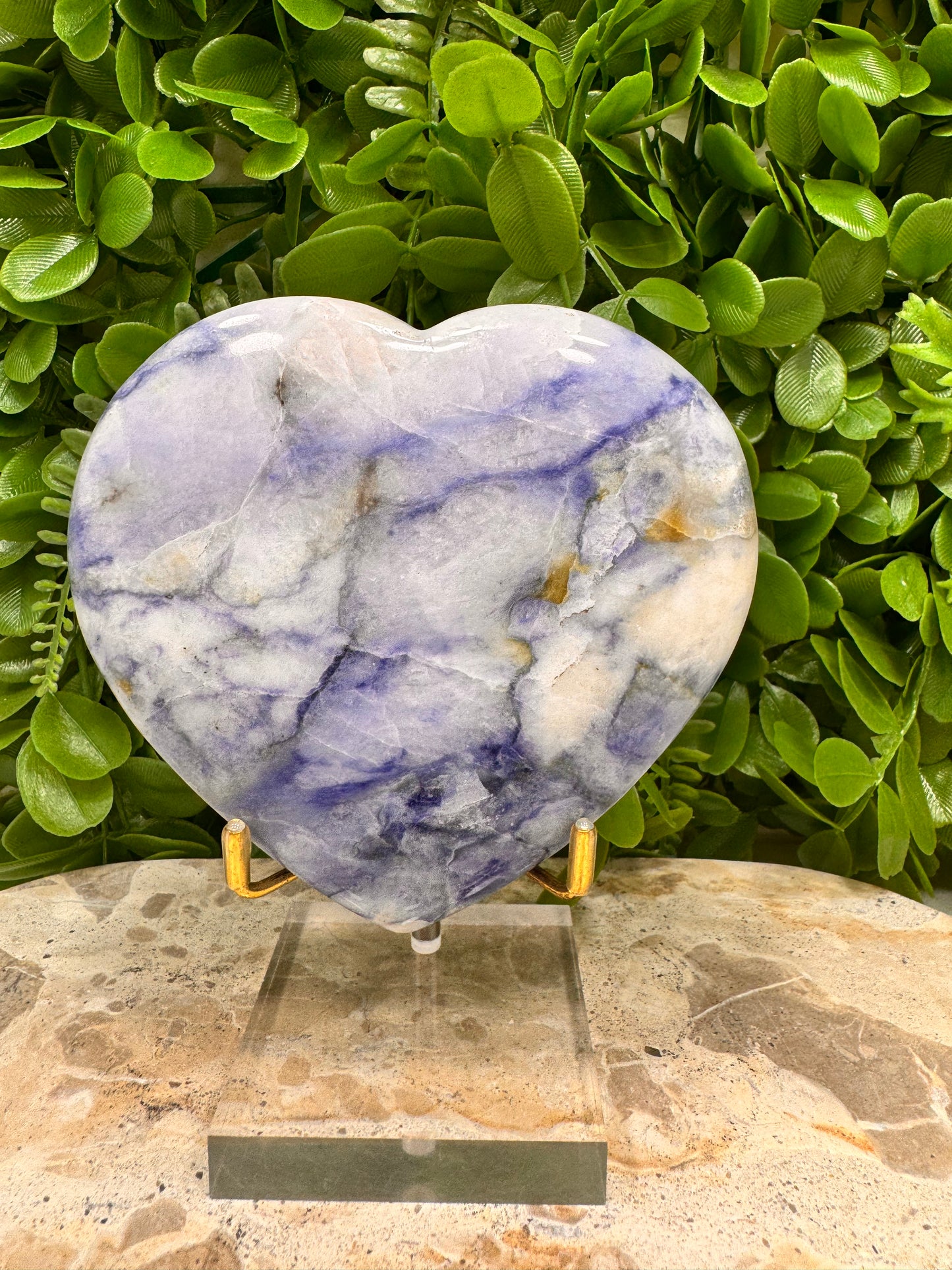 Afghanite Heart 582g