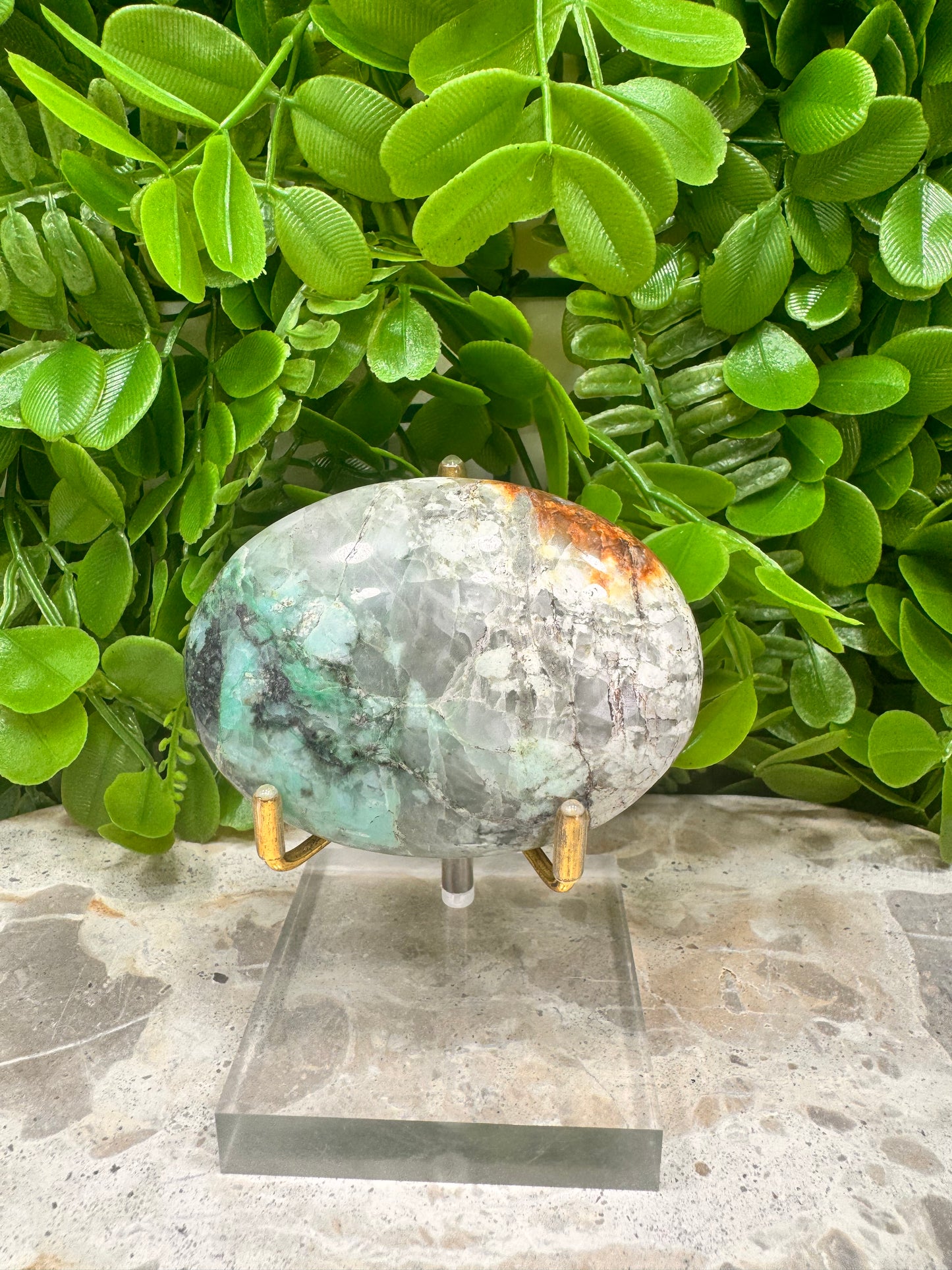 Turquoise Palm Stone 194g