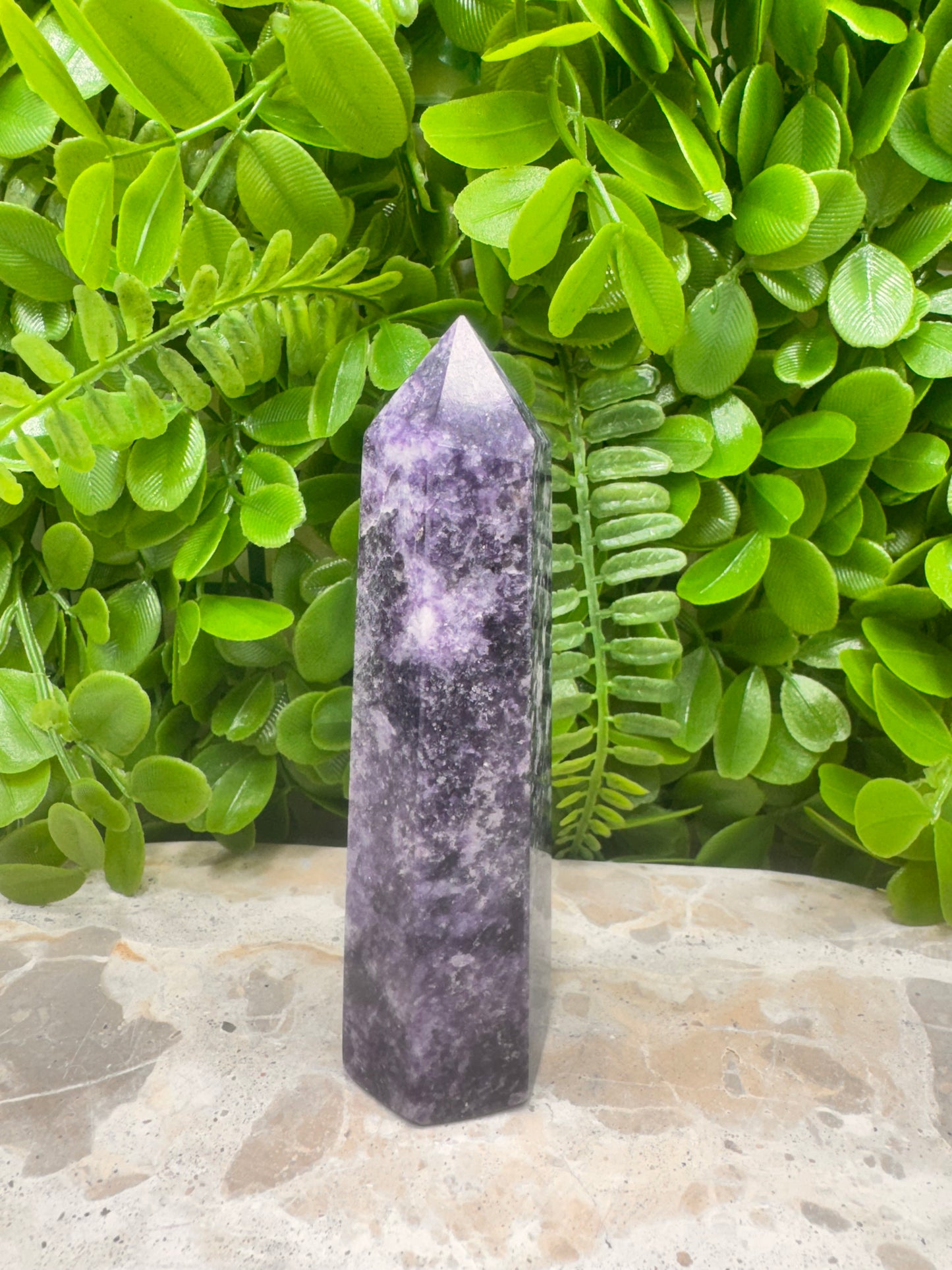 Lepidolite Tower 252g