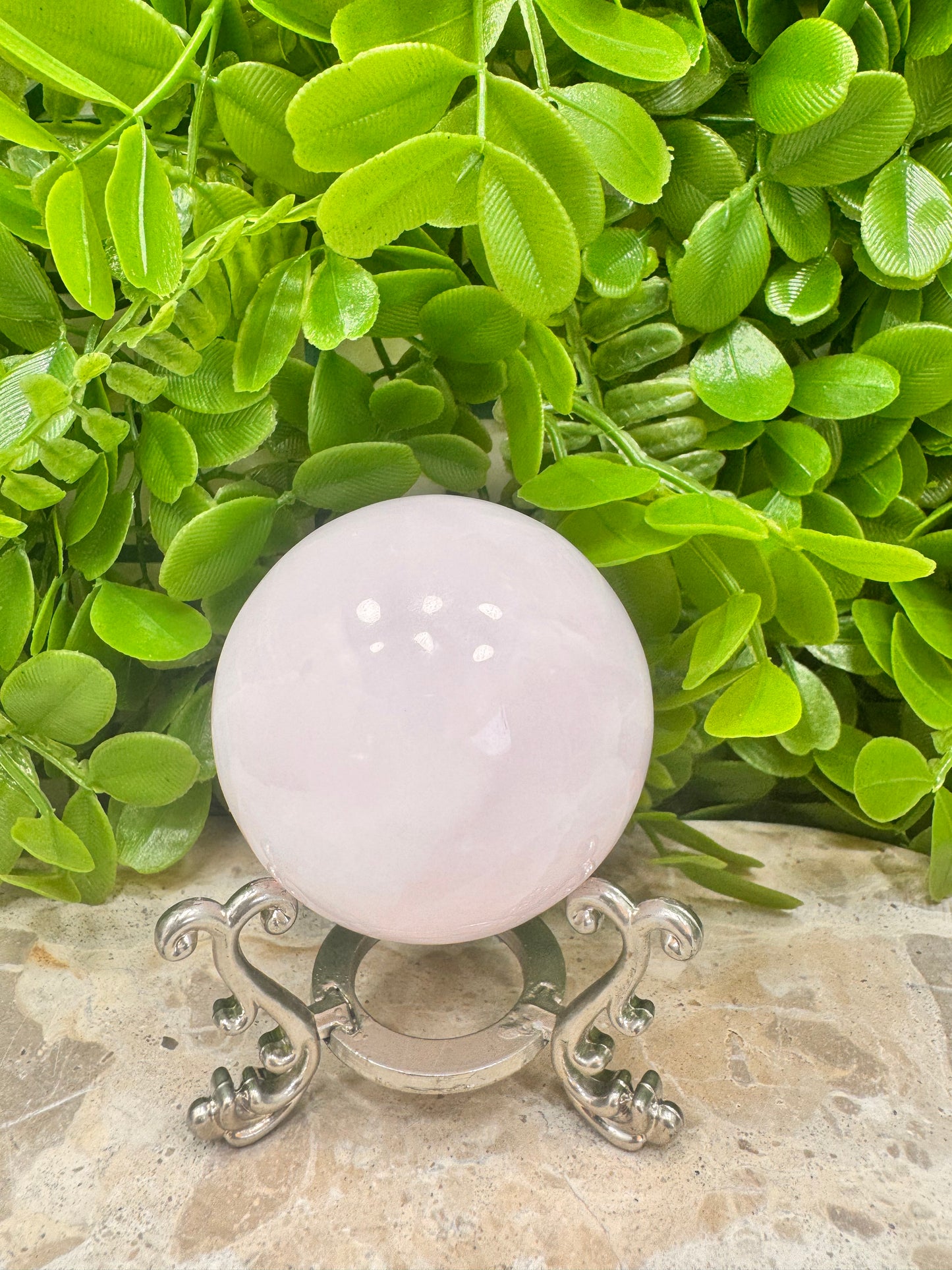 Pink Mangano Sphere 318g