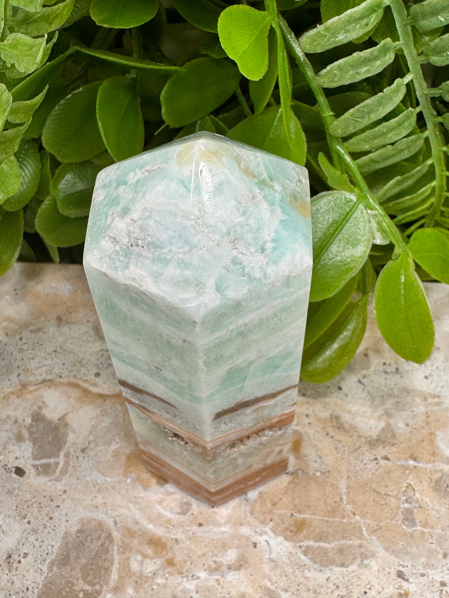 Caribbean Calcite Point 228g
