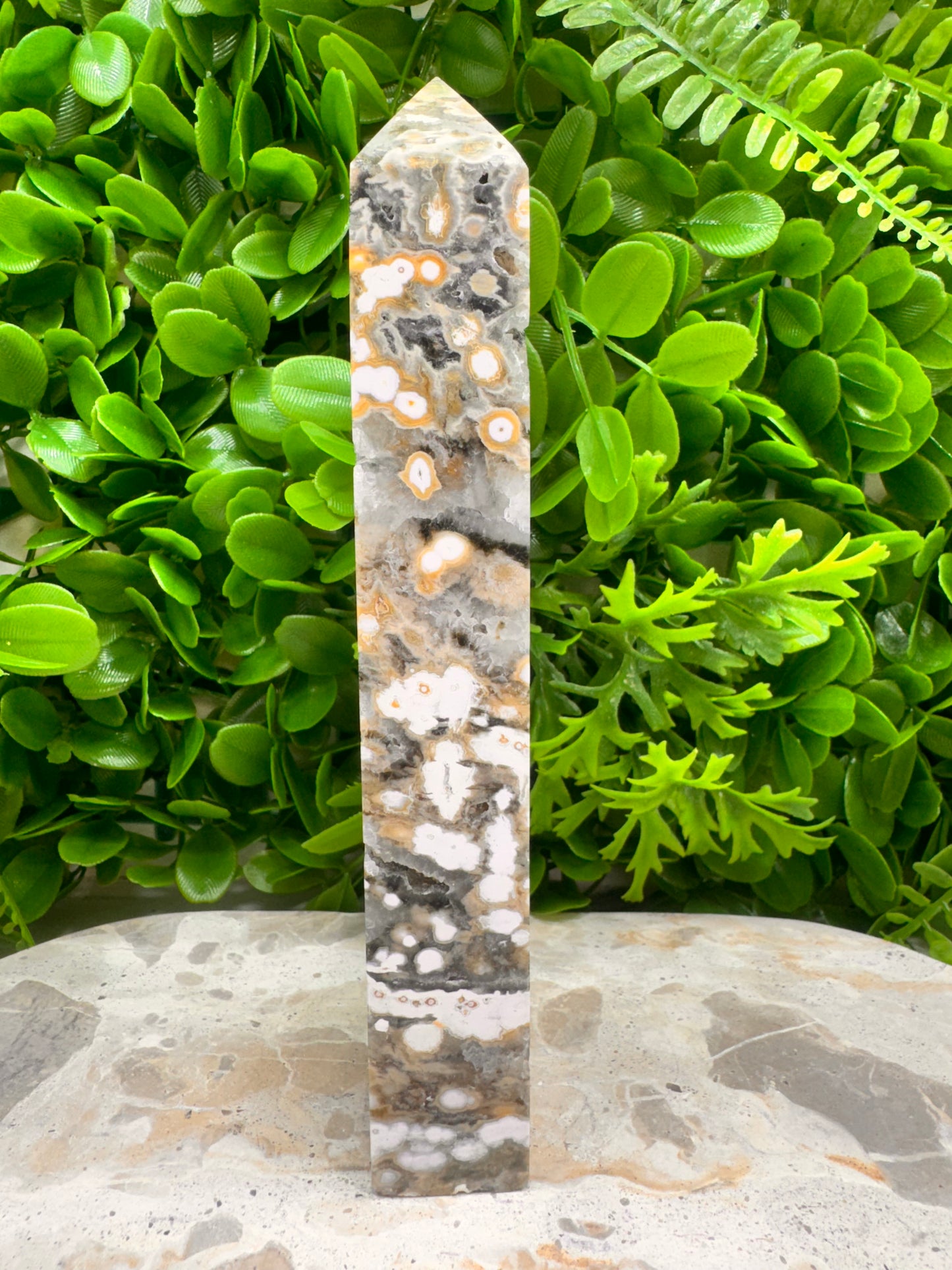 Bubble Ocean Jasper Tower 448g