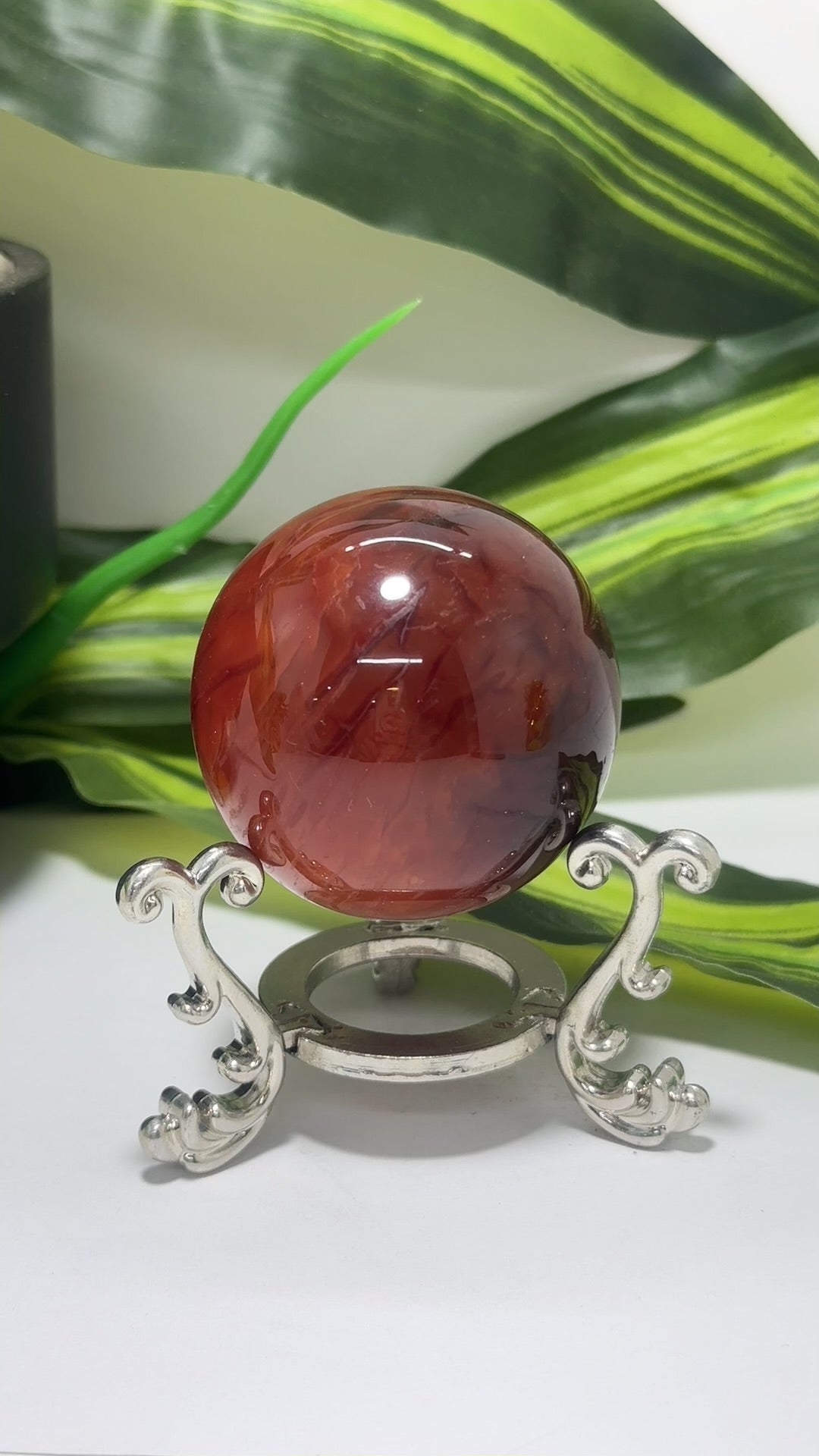 Carnelian Sphere 196g