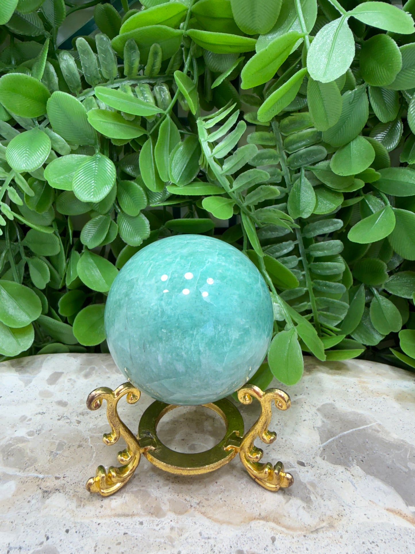 Amazonite Sphere 222g