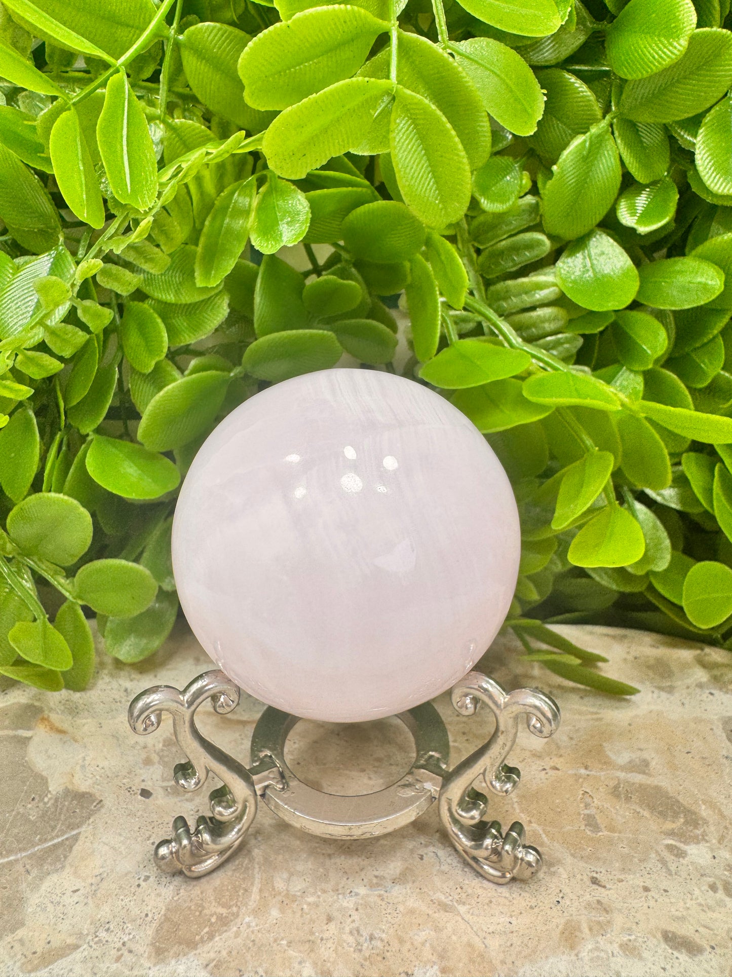Pink Mangano Sphere 318g