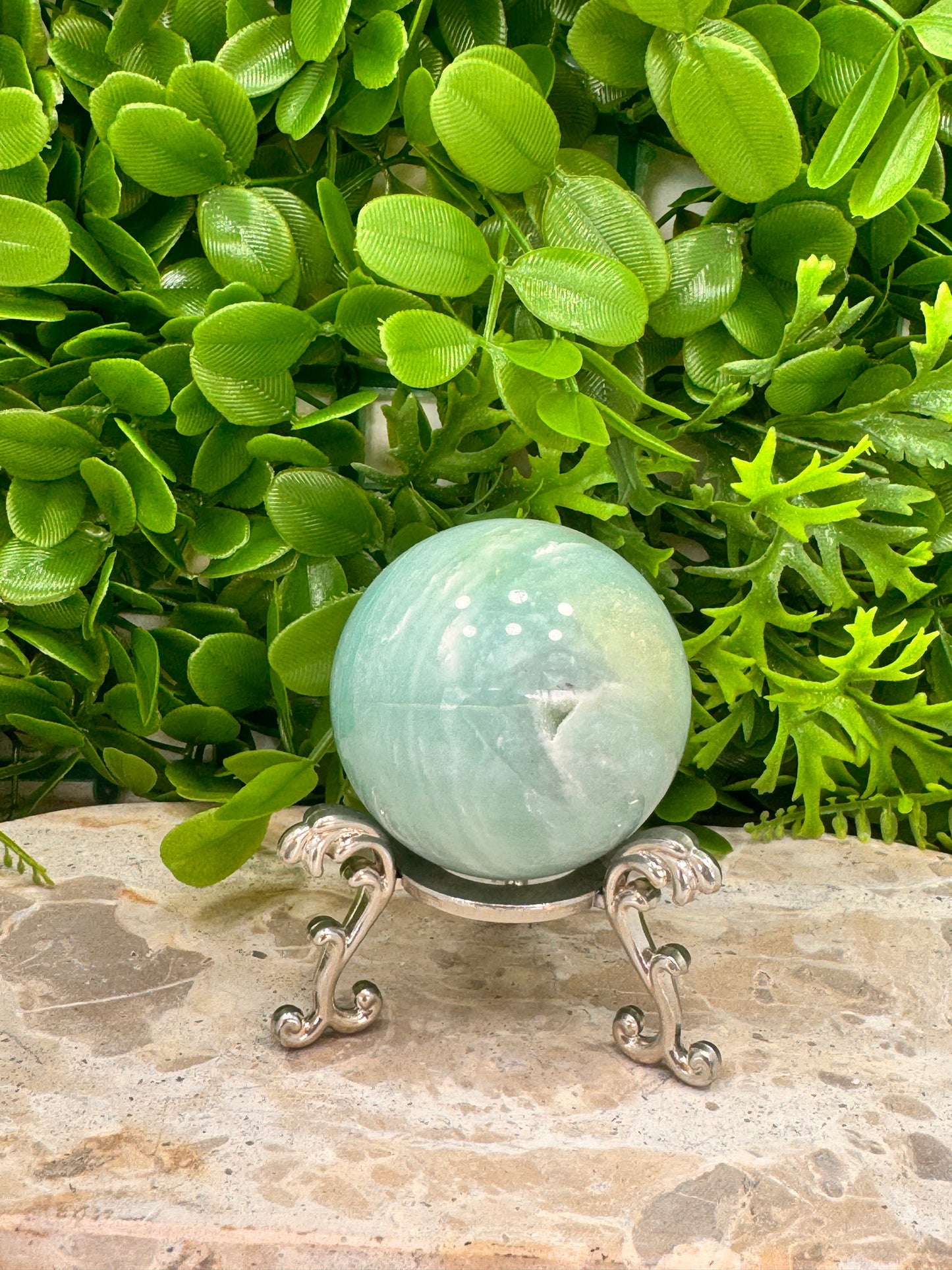 Sky Blue Opal Sphere 270g