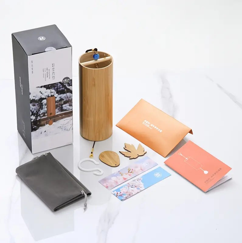 Season Bamboo Wind Chime - Winter