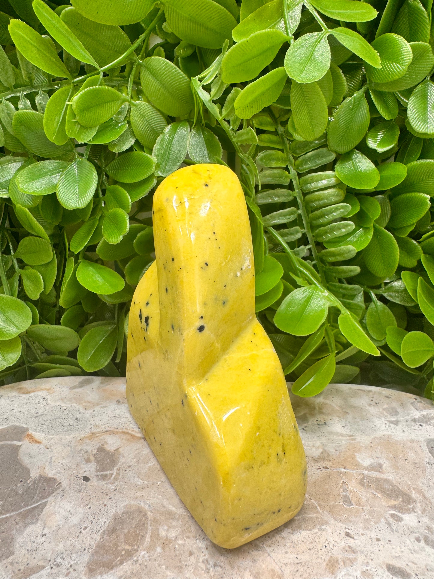 Jade/Hematite Freeform 446g