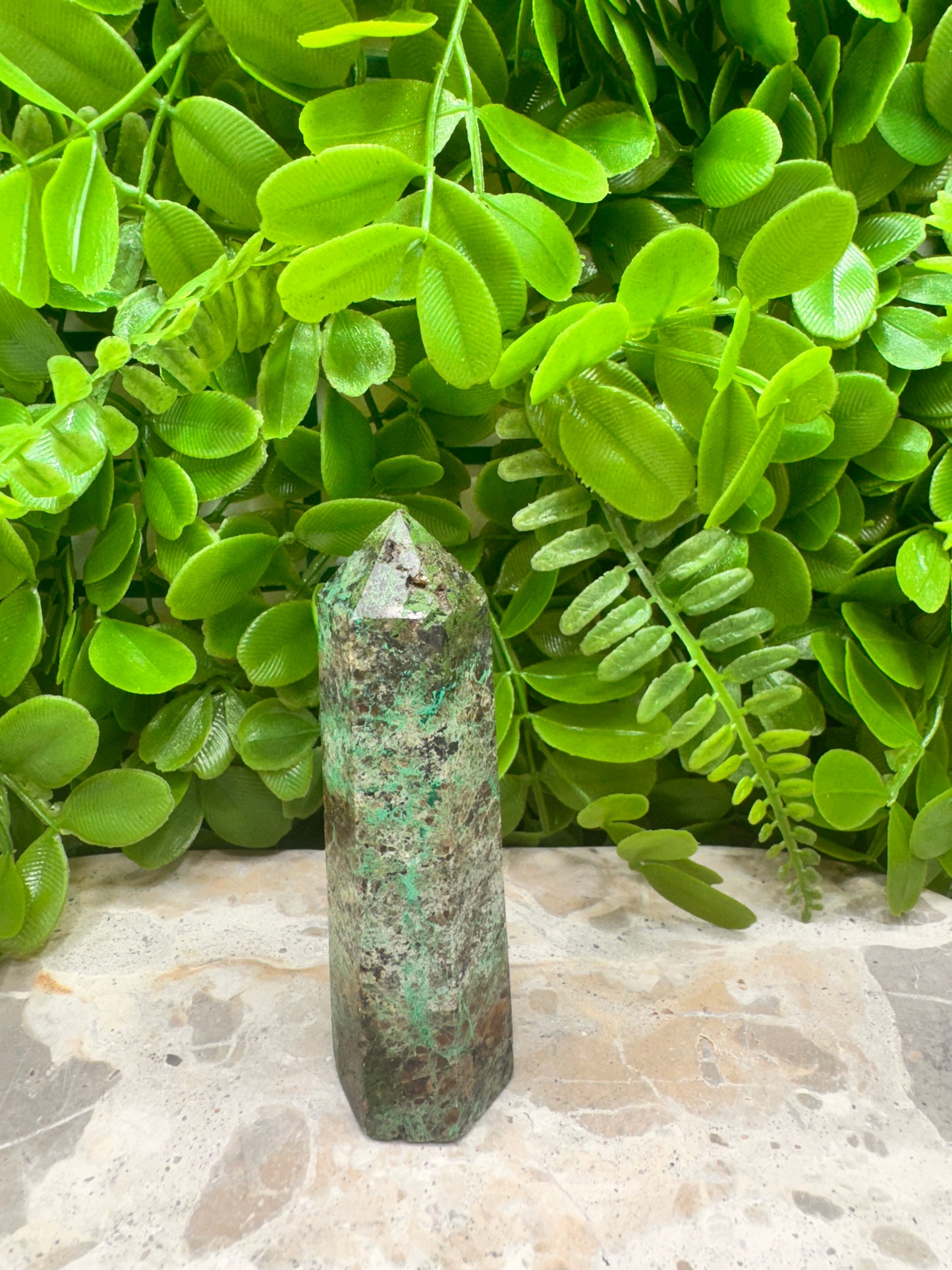 Chrysocolla Tower 130g