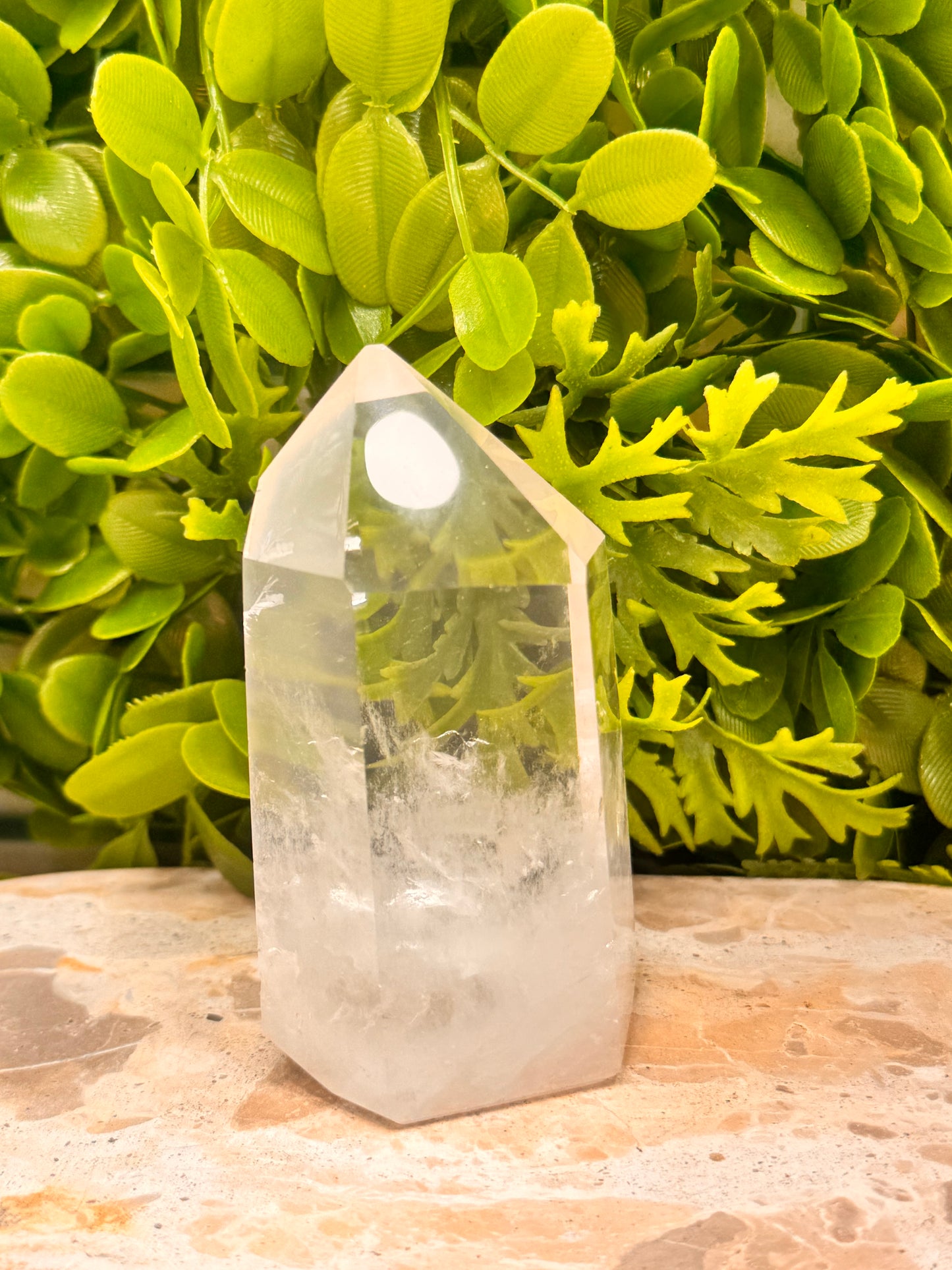 Clear Quartz Tower 444g
