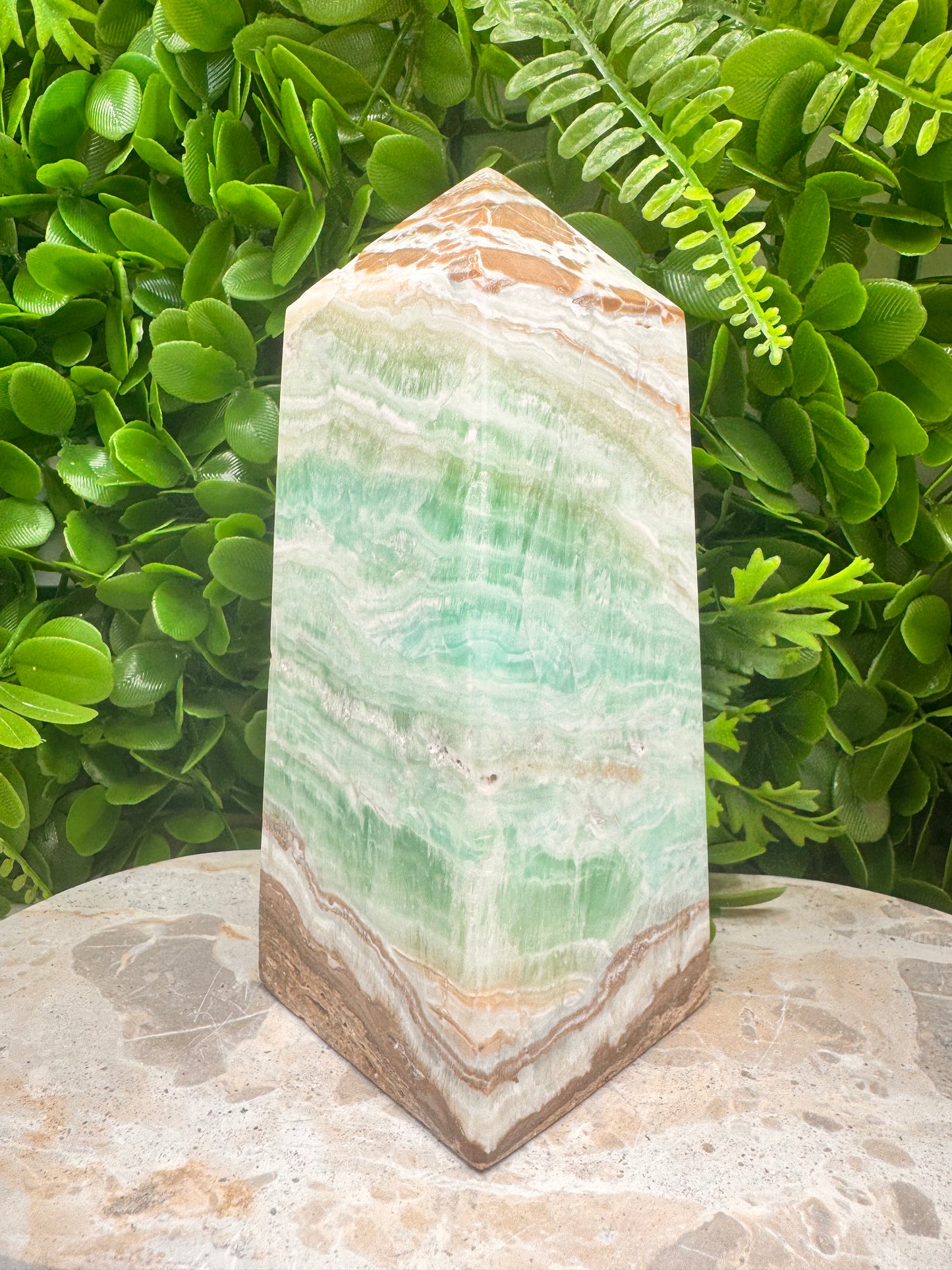 Aqua Caribbean Calcite Tower 1.6kg