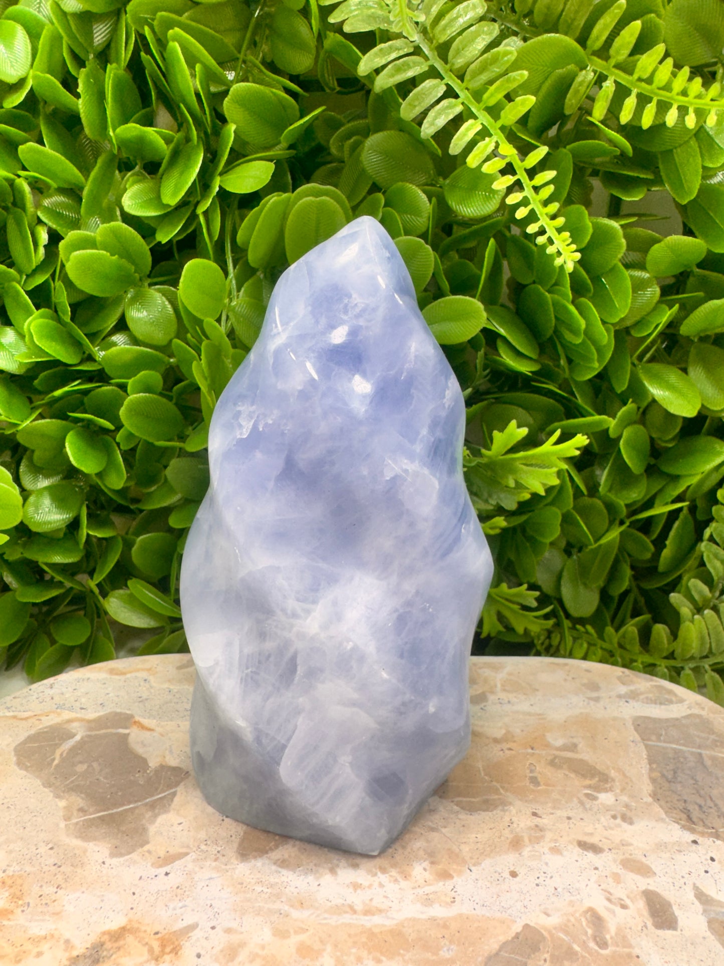 Blue Calcite Flame 1150g