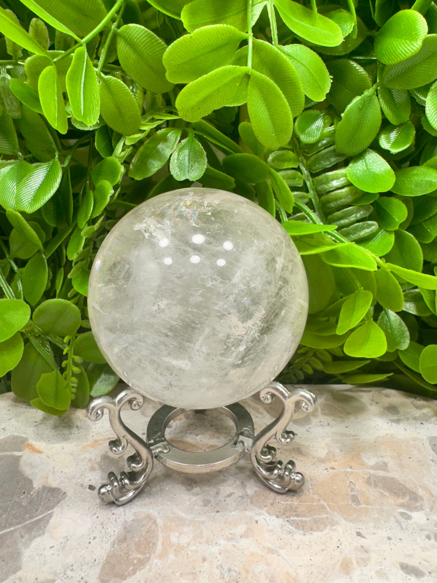 Clear Quartz Sphere 482g