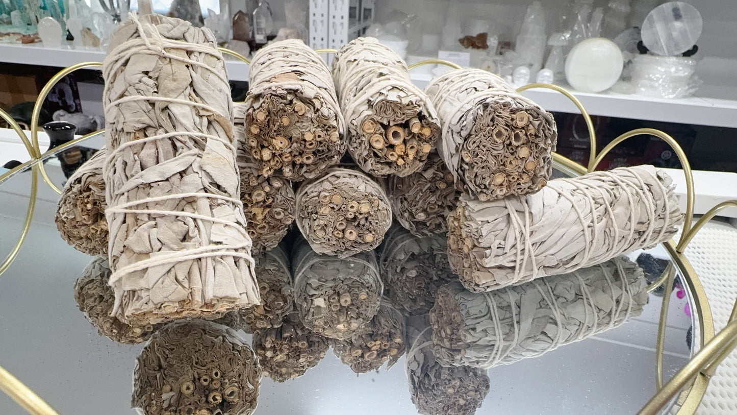 10cm White Sage Smudge Stick