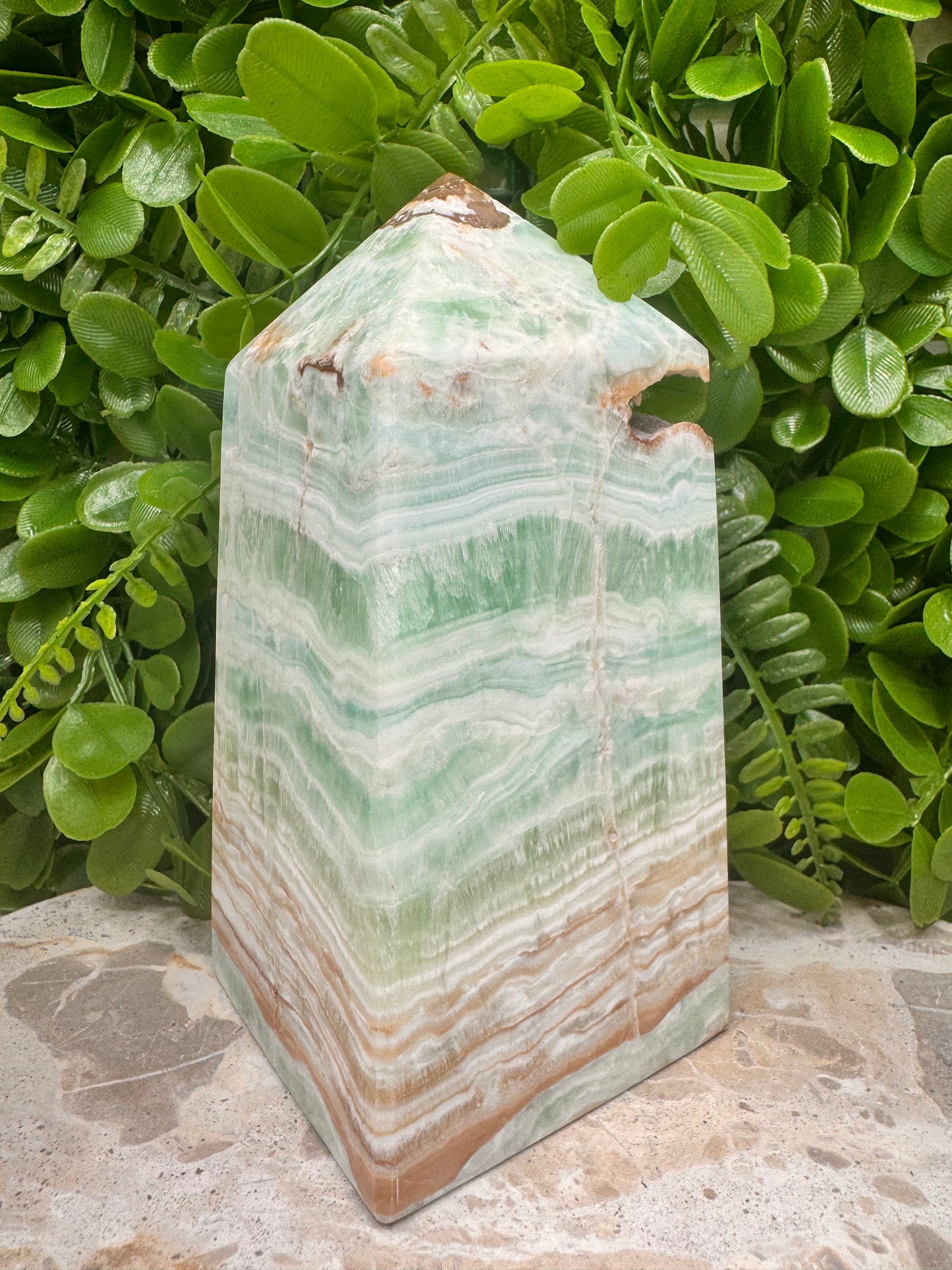 Aqua Caribbean Calcite Tower 2kg