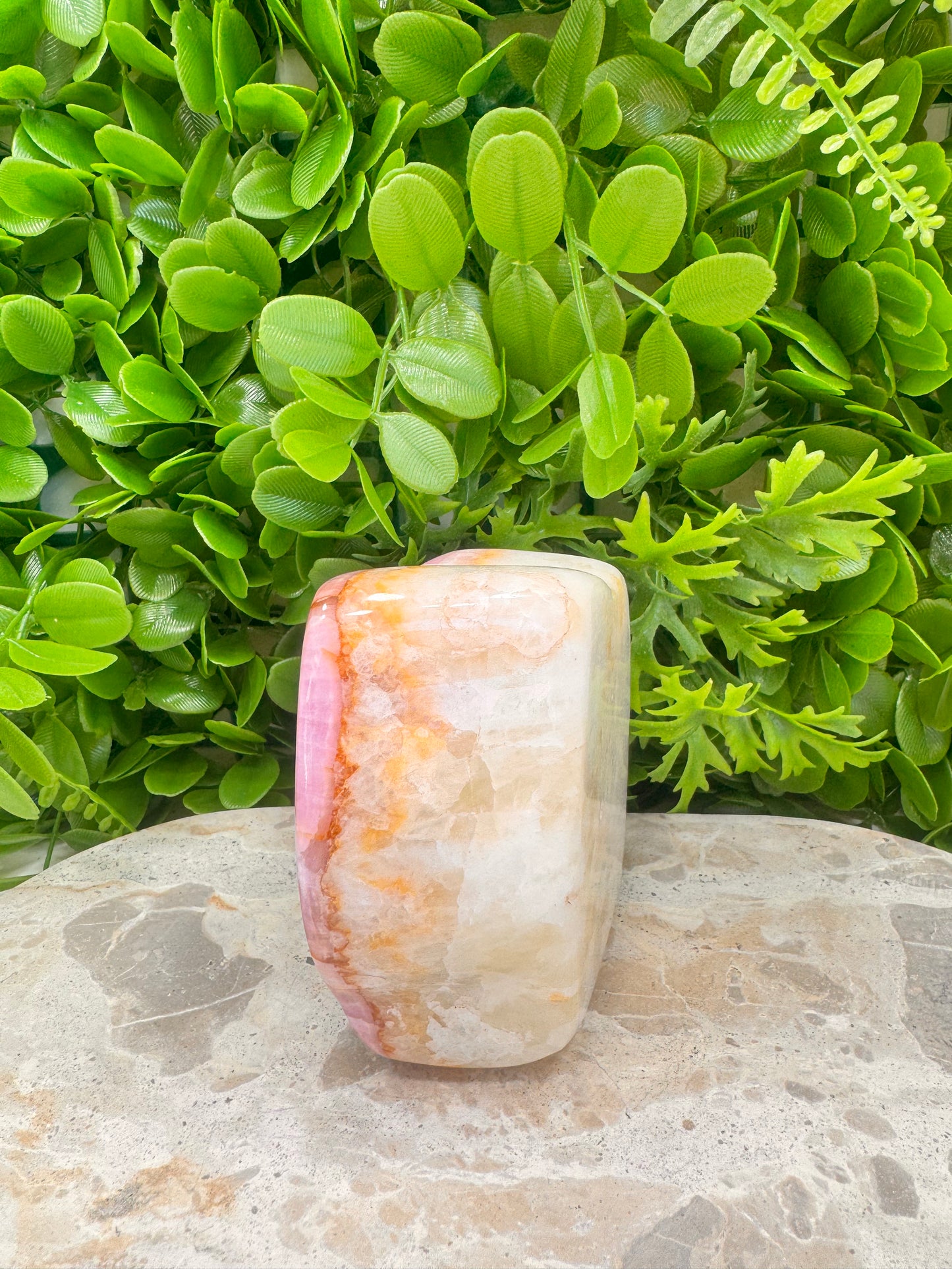 Pink Aragonite Freeform 704g