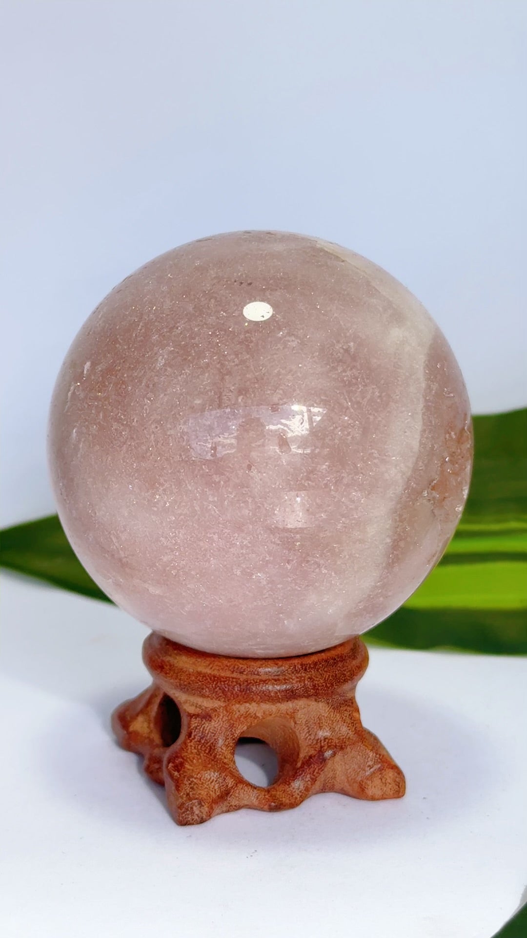 Pink Amethyst Sphere 438g