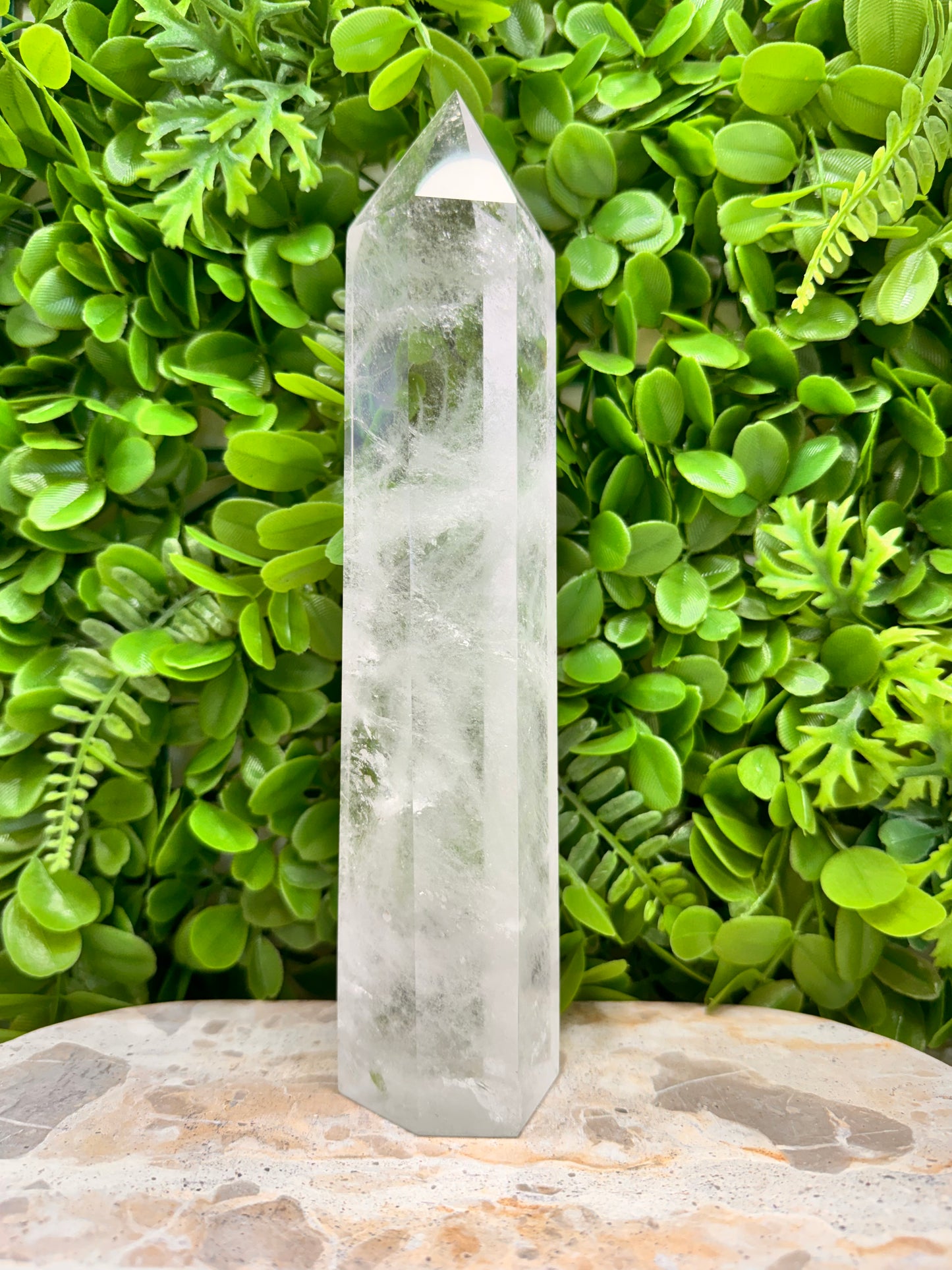 Clear Quartz Tower 1023g