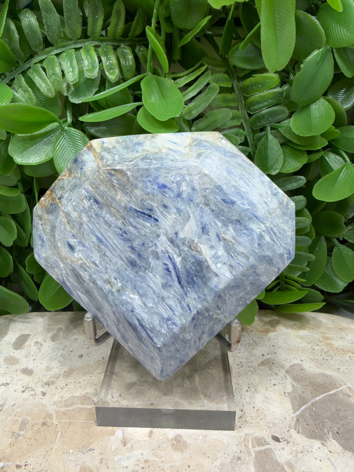 Kyanite Faceted Heart 434g