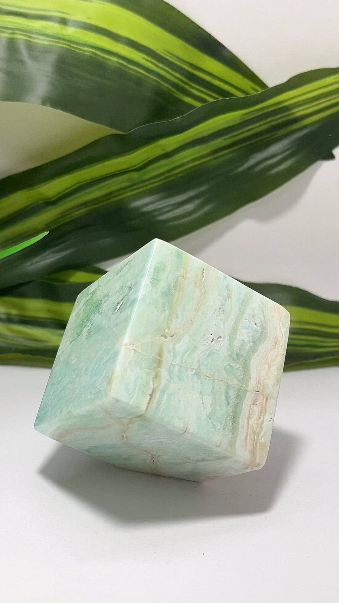 Aragonite Cube 404g