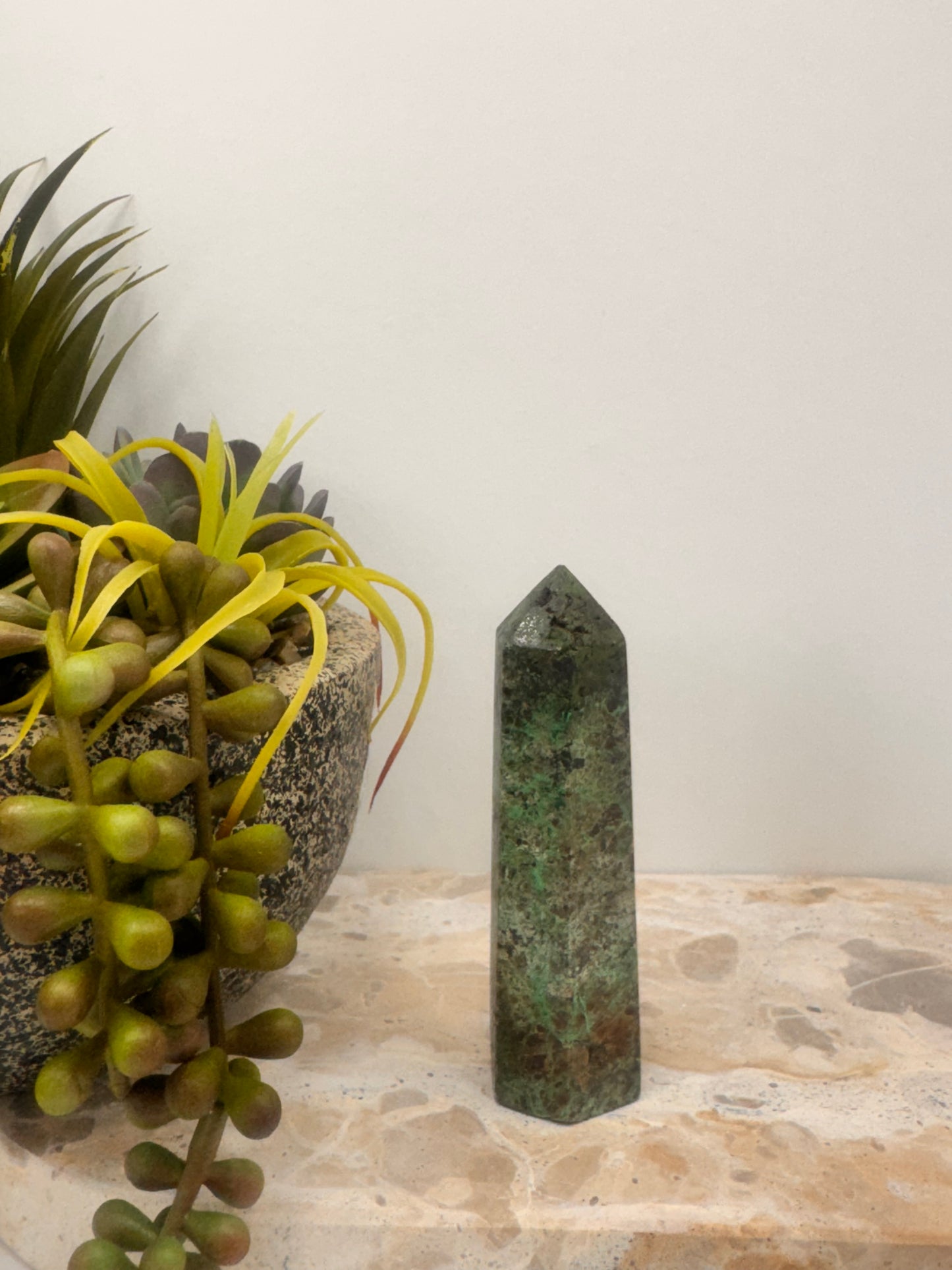 Chrysocolla Tower 130g