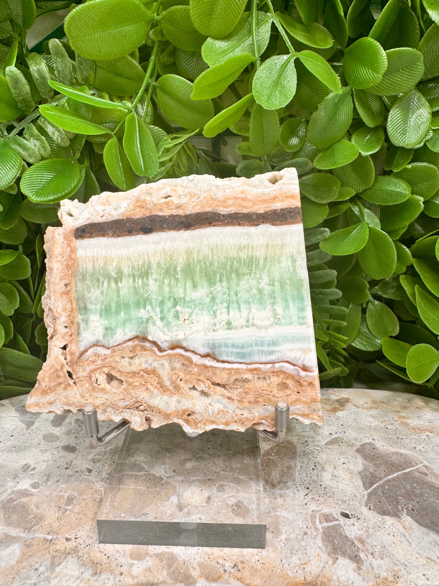 Caribbean Calcite Slab 200g