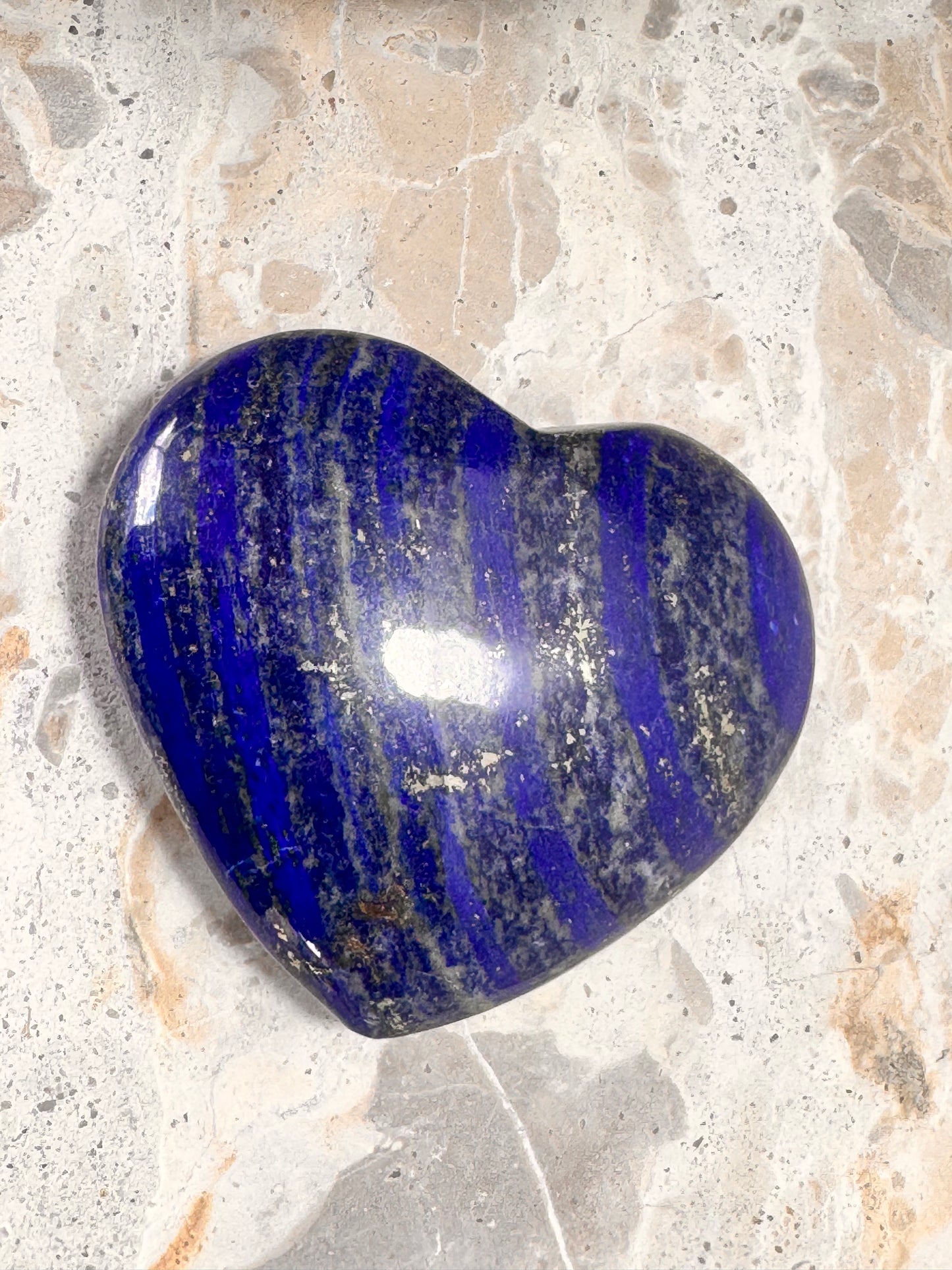 Lapis Lazuli Heart 158g