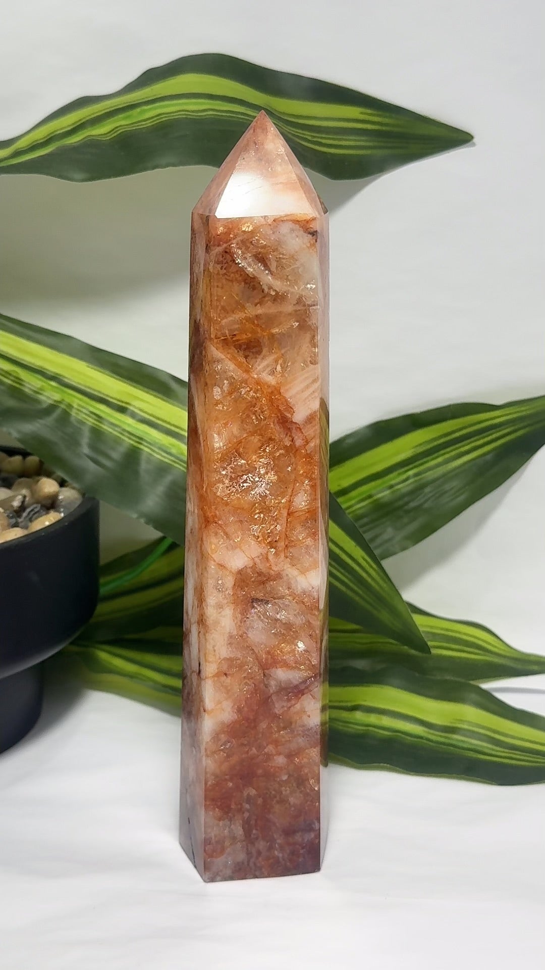 Fire Quartz with Golden Healer Tower 994g