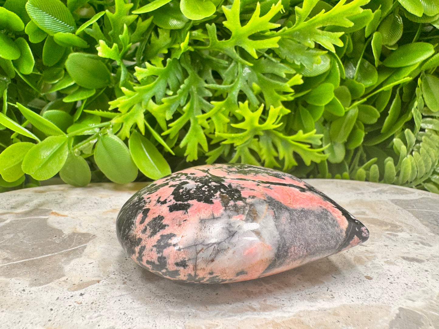 Rhodonite Heart 258g