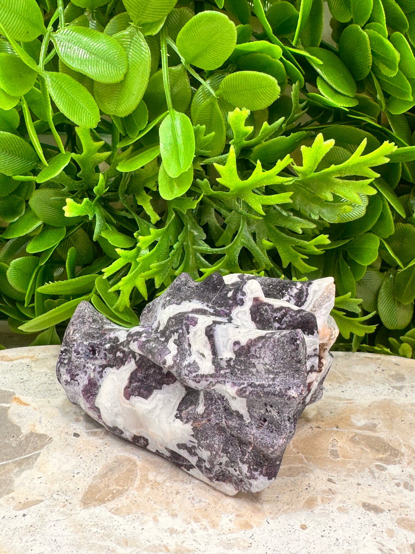 Purple Sphalerite Dragon 420g