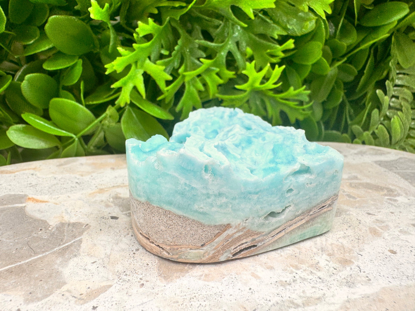 Hemimorphite Heart 198g