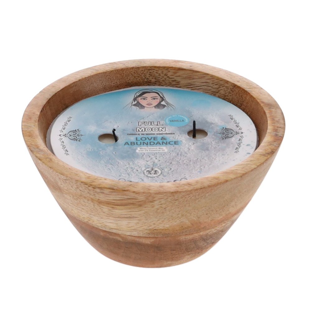 Full Moon Candle - Vanilla - Love and Adundance