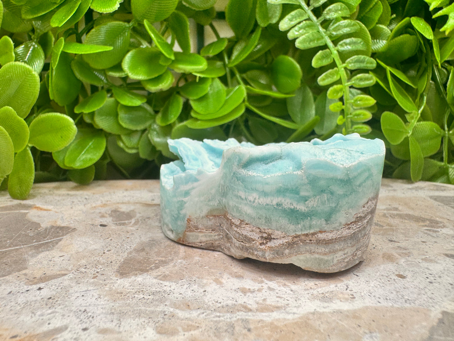 Hemimorphite Heart 172g