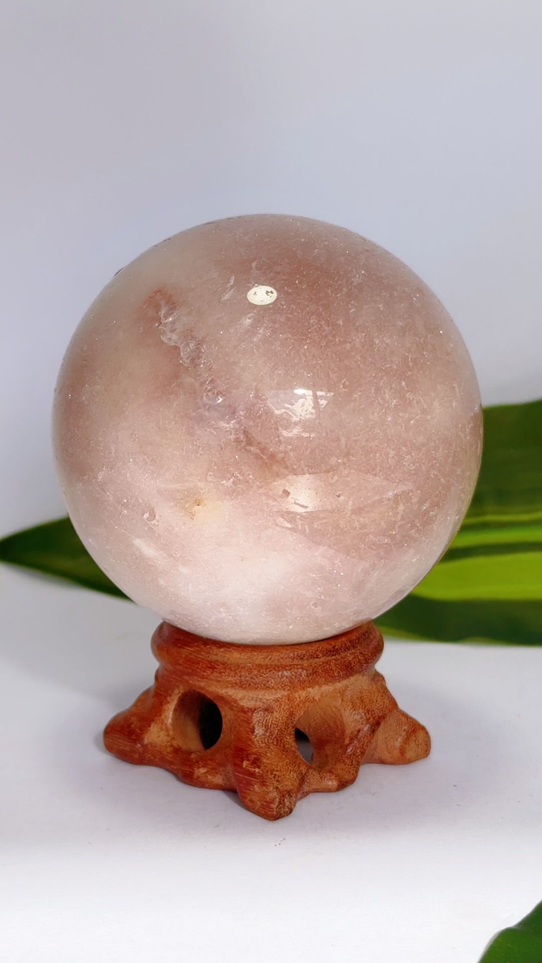 Pink Amethyst Sphere 438g