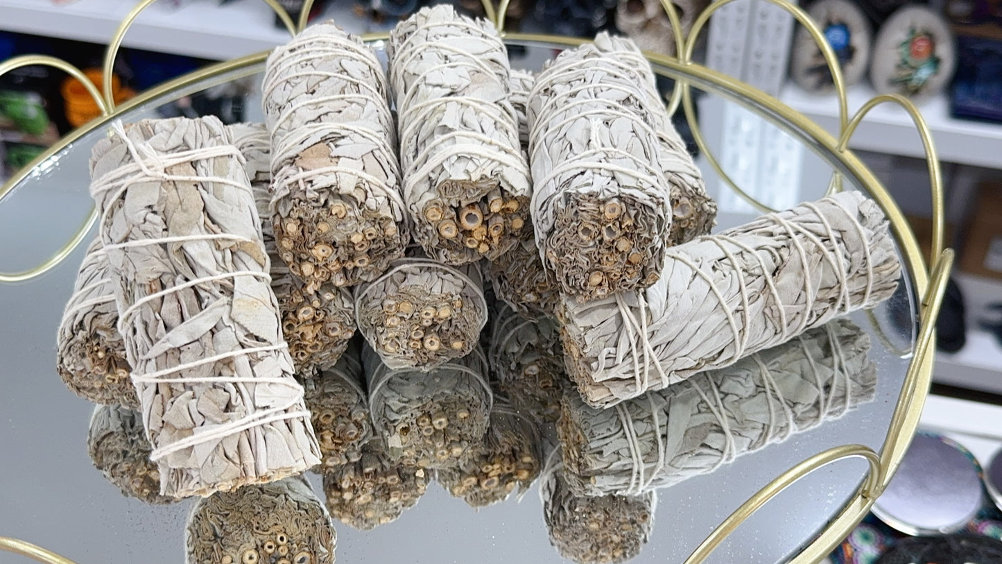 10cm White Sage Smudge Stick